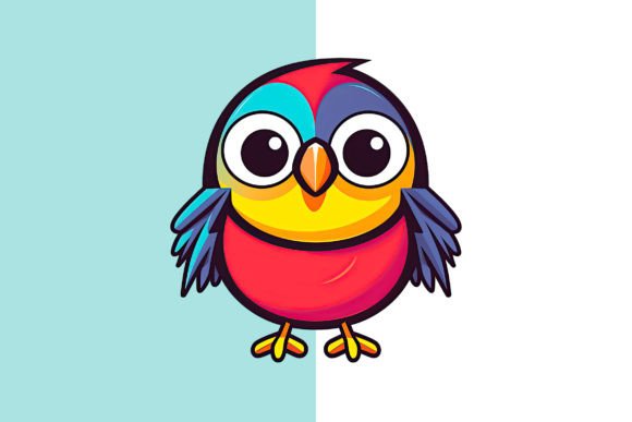 Download Cute Bird Illustration PNG - Bird illustration png Collection