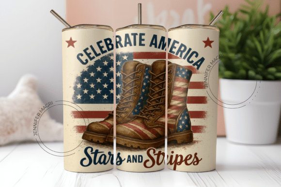 Download Tumbler Wrap 4 July Stars and Stripes - Stars and stripes Collection