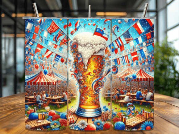 Download Stars and Stripes Tumbler Wrap - Stars and stripes Collection