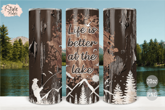 Download Life is Better at the Lake Tumbler Wrap - Lake tumbler wrap Collection