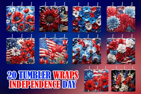 Download Independence Day Tumbler Wraps - Independence day tumbler Collection