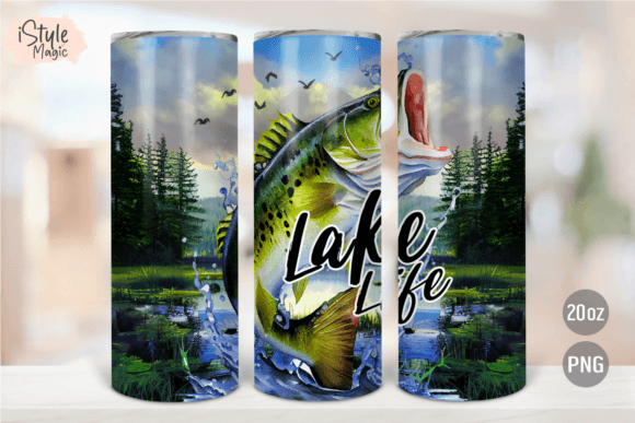 Download Lake Tumbler Wrap 20 Oz PNG Sublimation - Lake tumbler wrap Collection